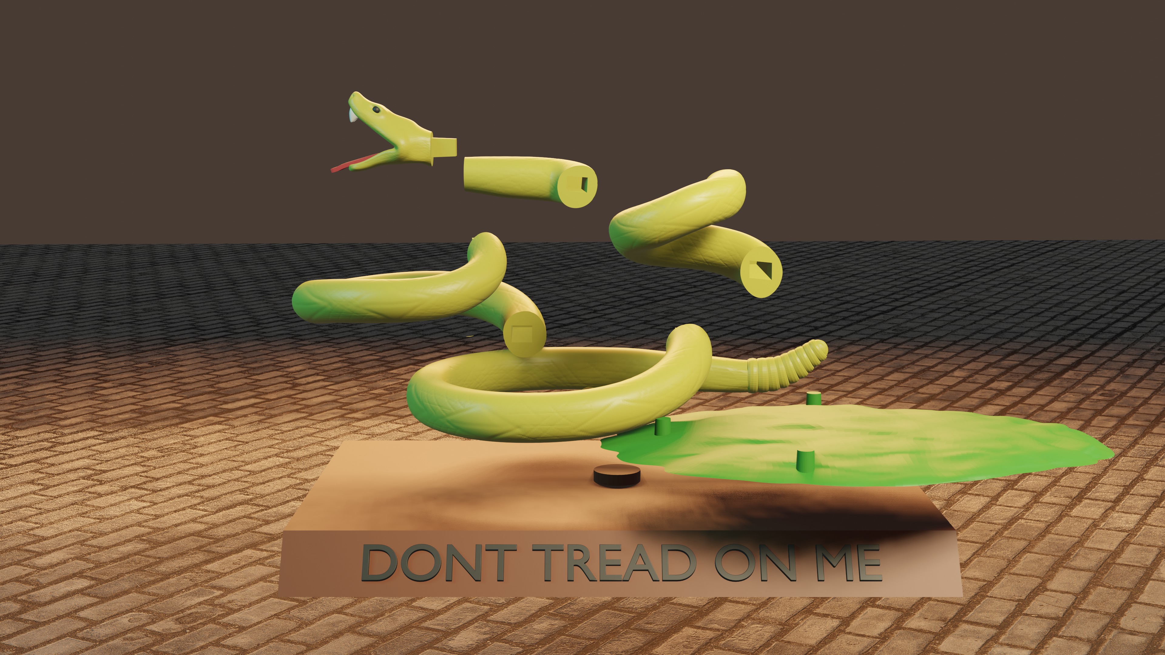 Animals Snake Libertarian (gadsden Flag)