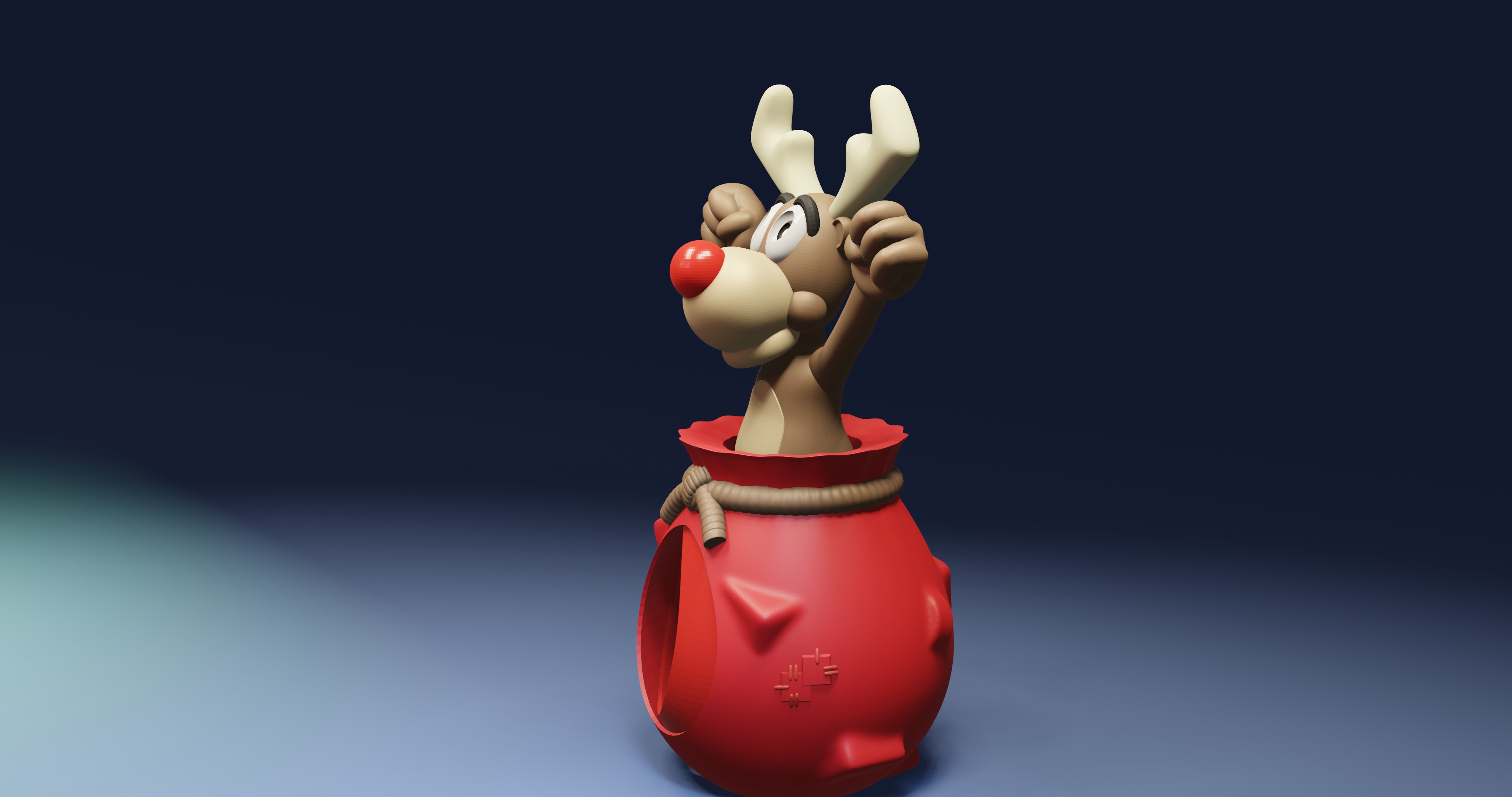 Bowl Reindeer Reno