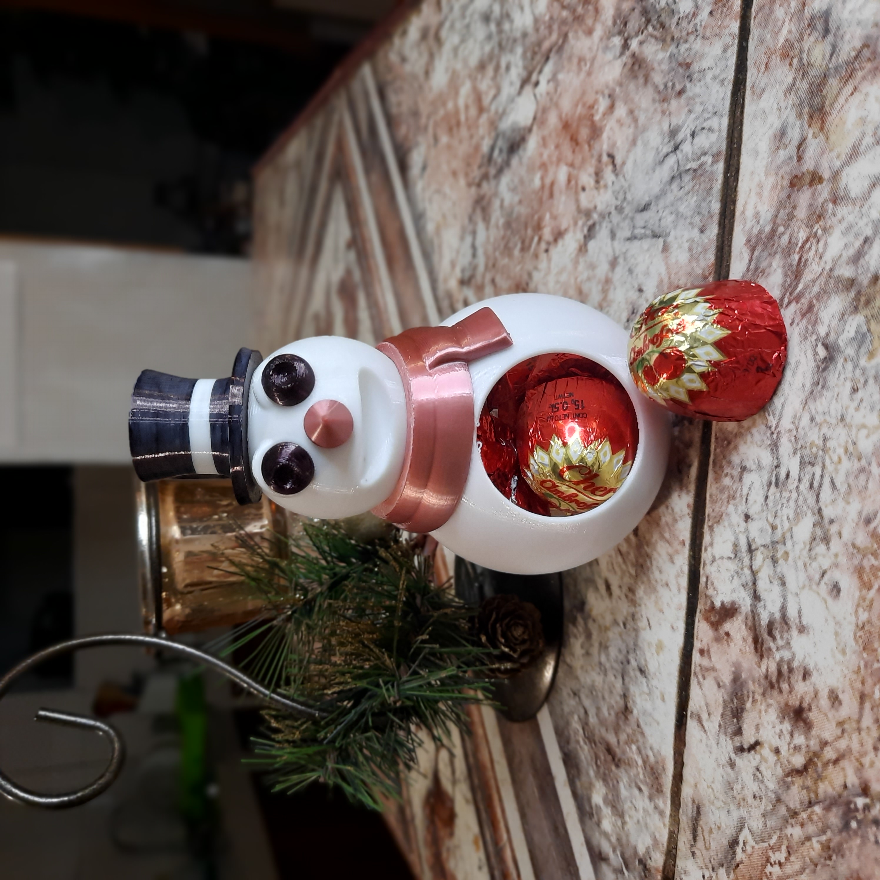 Bowl Snowman