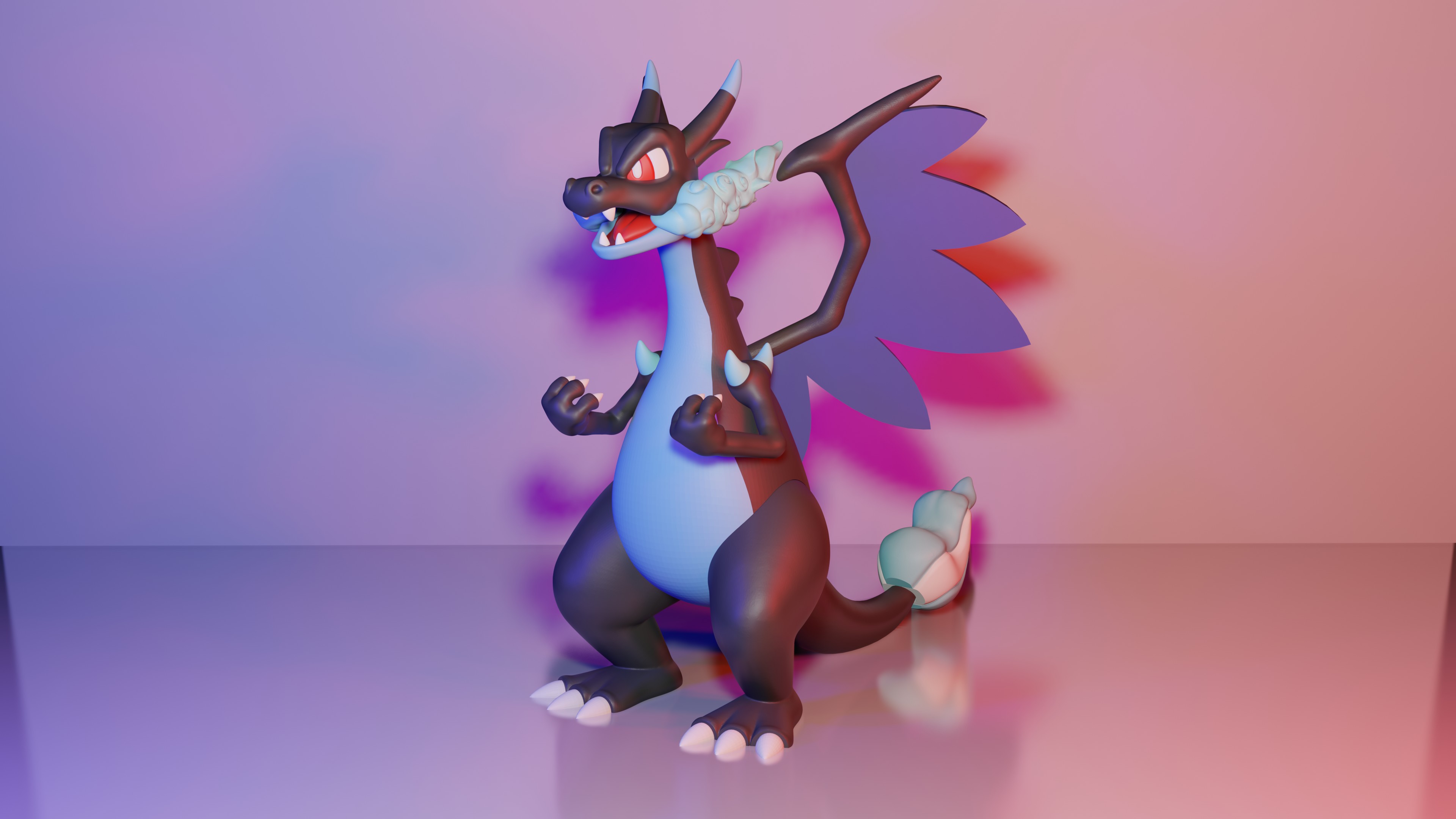 Charizard Megax Multiparte