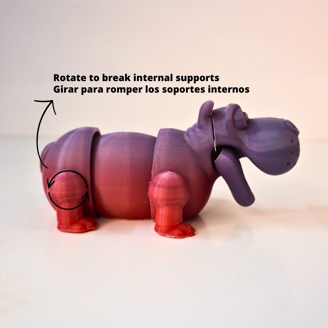 Flexi Hippo Hipopotamo