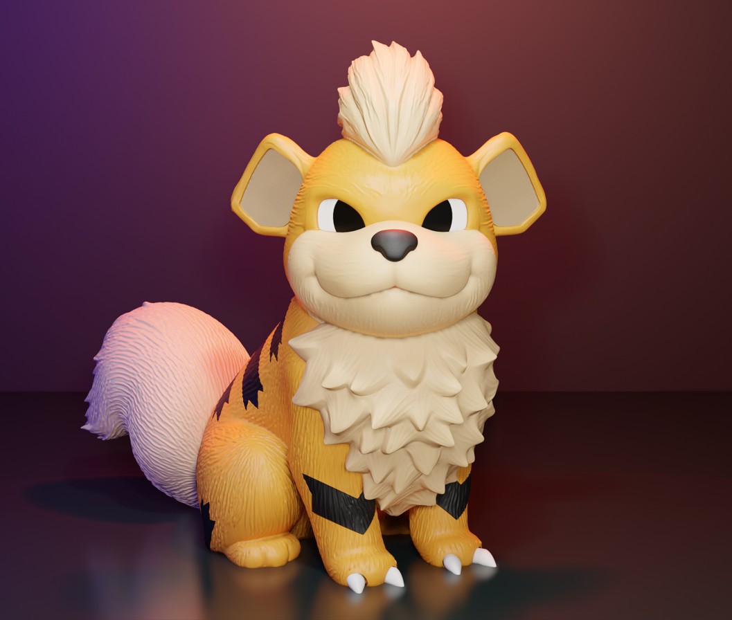 Growlithe Multiparts