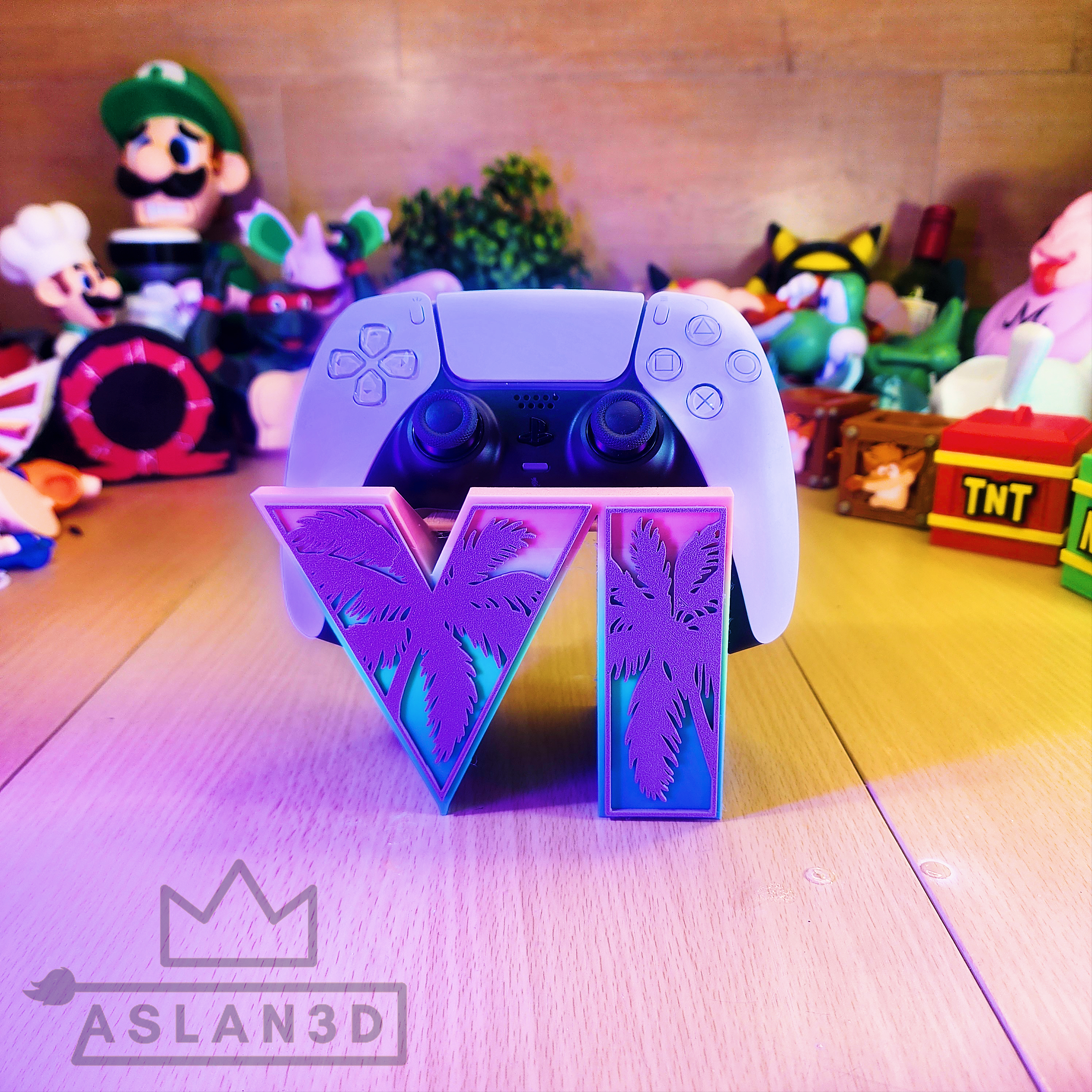 Soporte GTA VI Multiparte Para Control