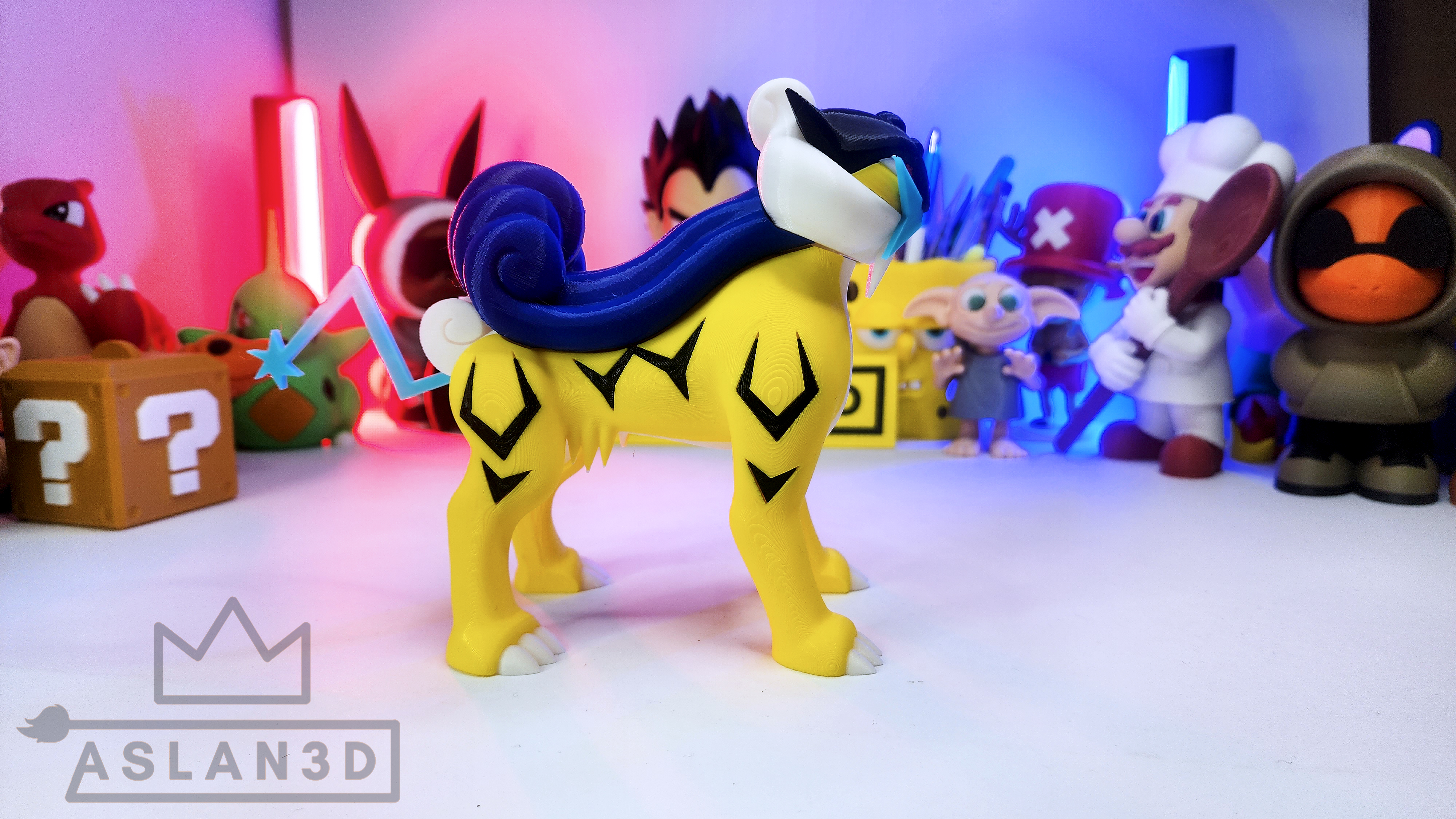 Legendario Raikou Multipartes