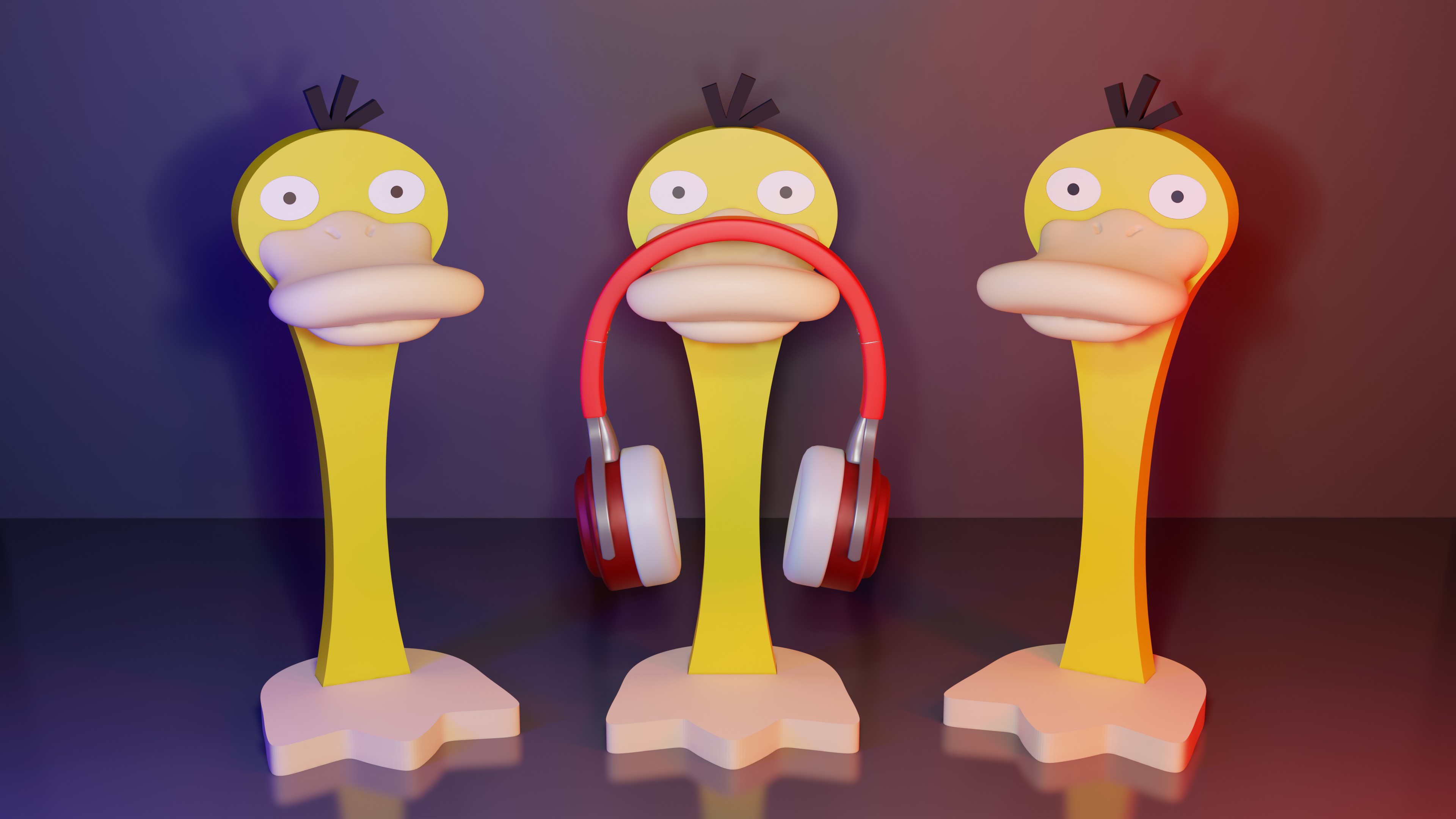 Psyduck Headphone Stand – No AMS