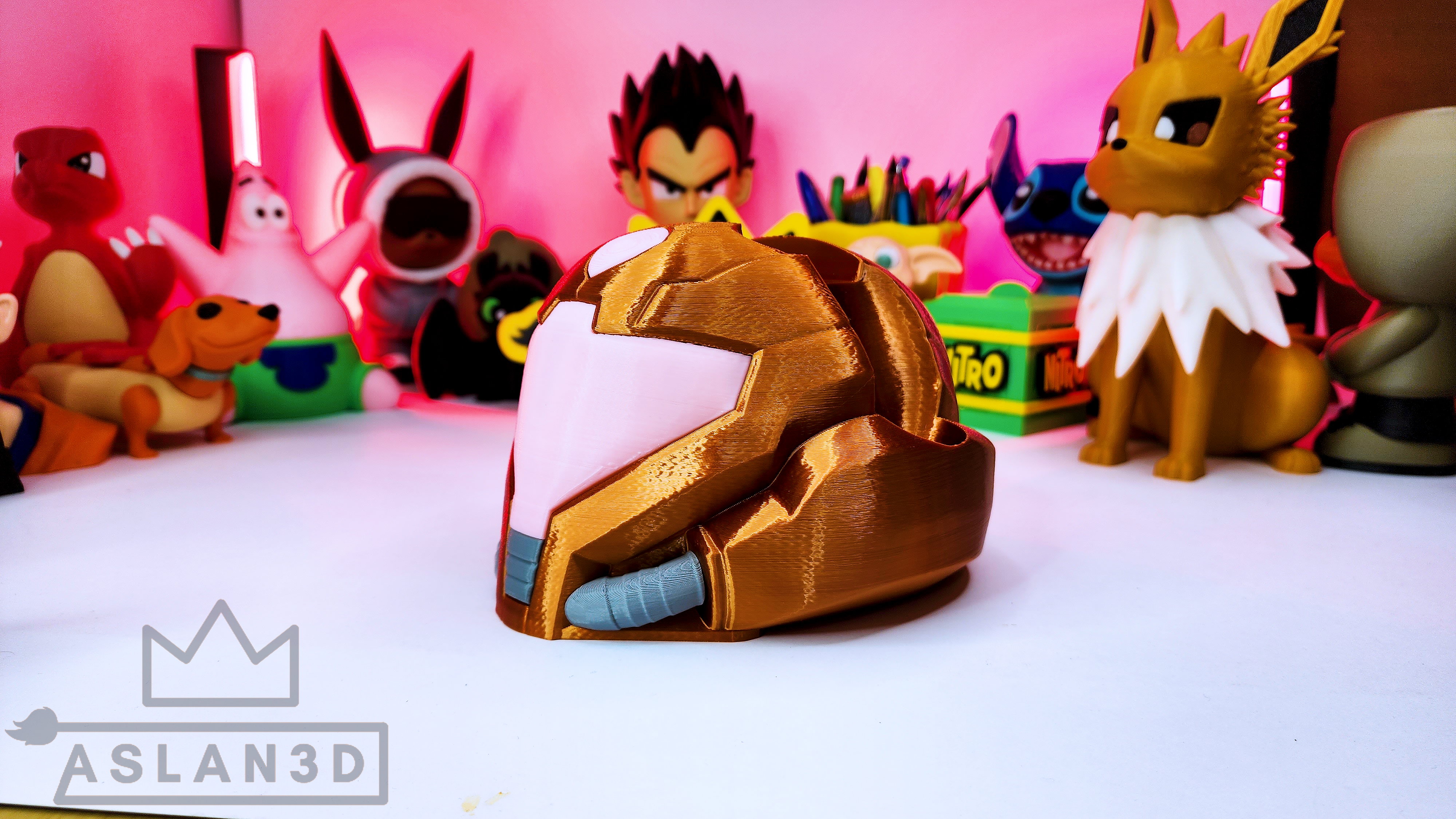 Soporte Casco Metroid para Control
