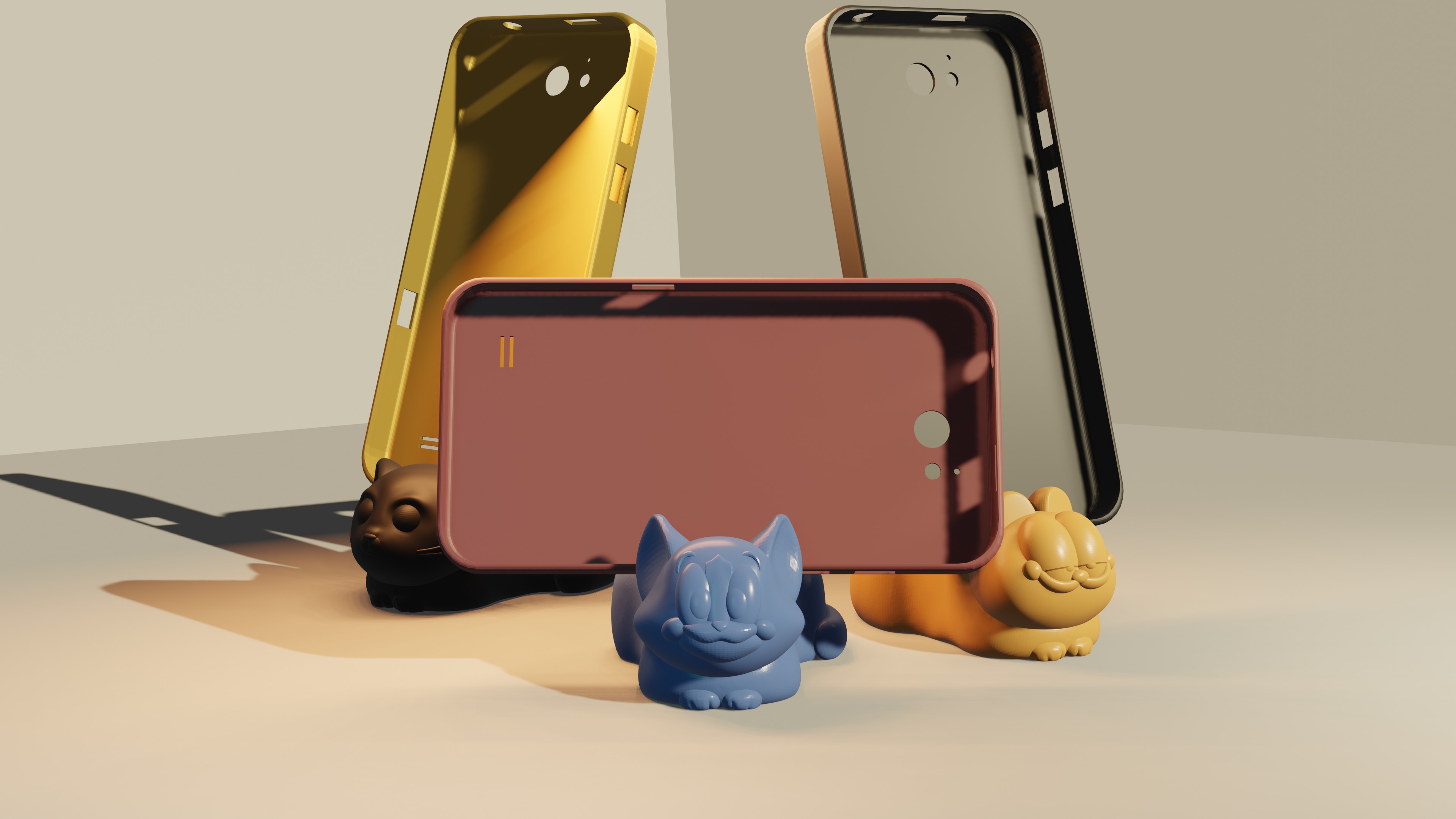 Soporte Cat Tom Garfield para Celular