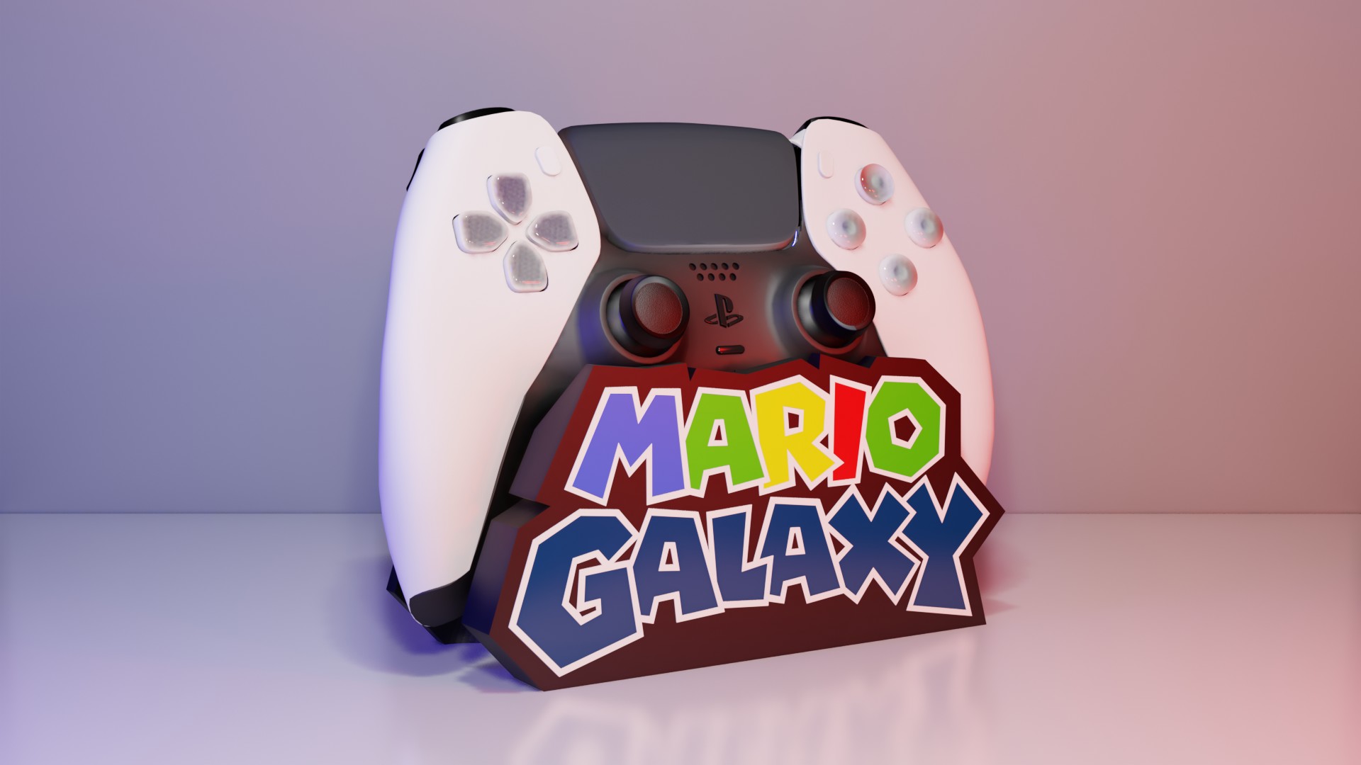 Soporte Mario Galaxy para Control