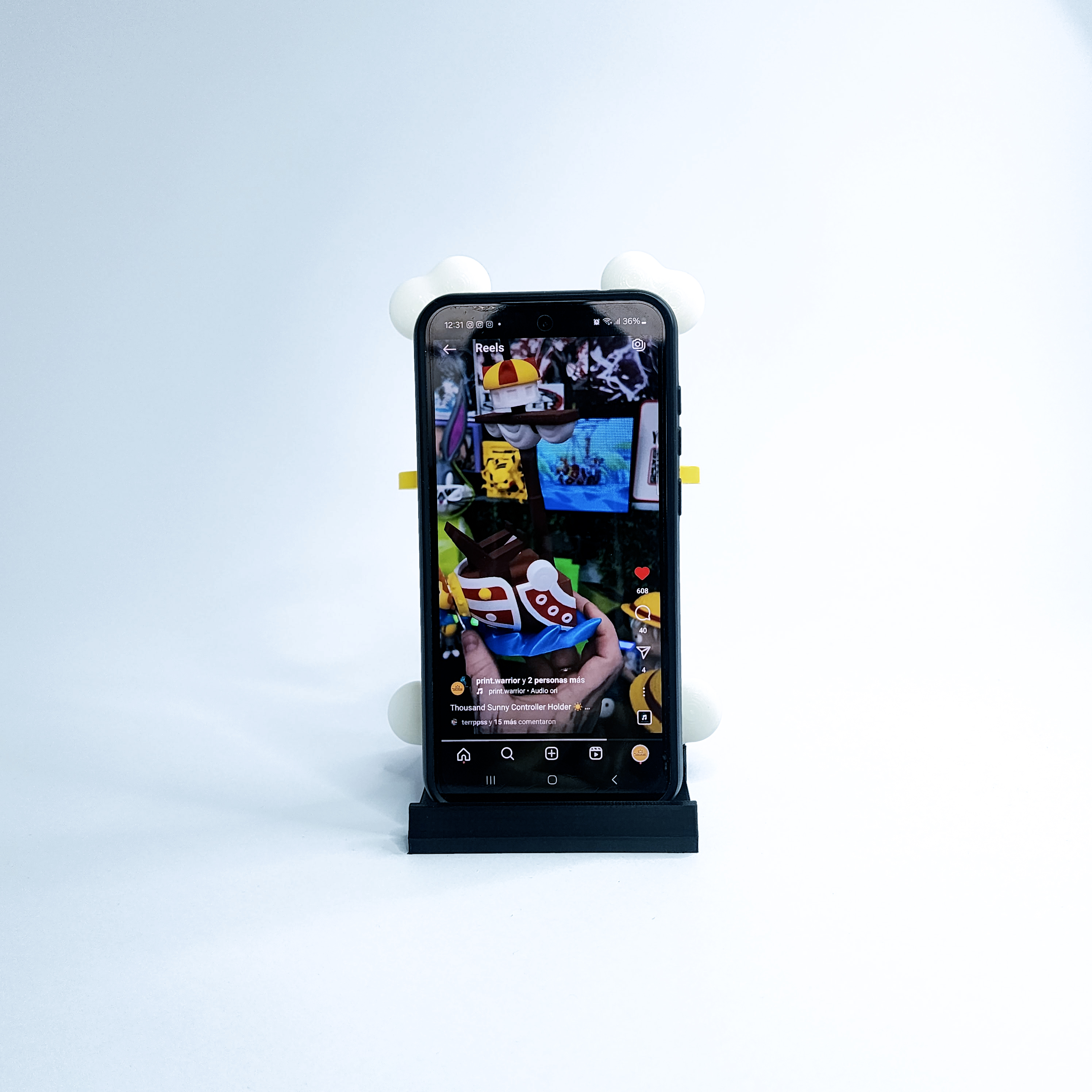 Soporte One Piece Logo para Celular