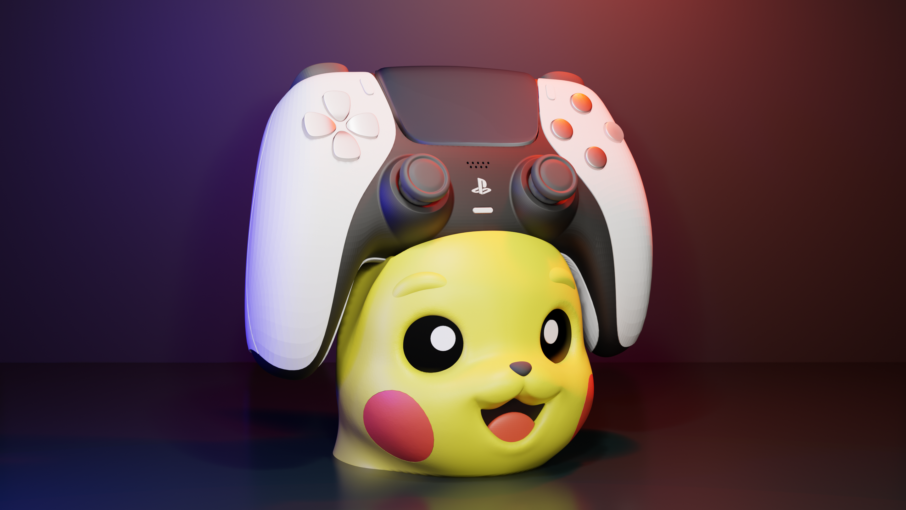 Soporte Pikachu V2 para Control