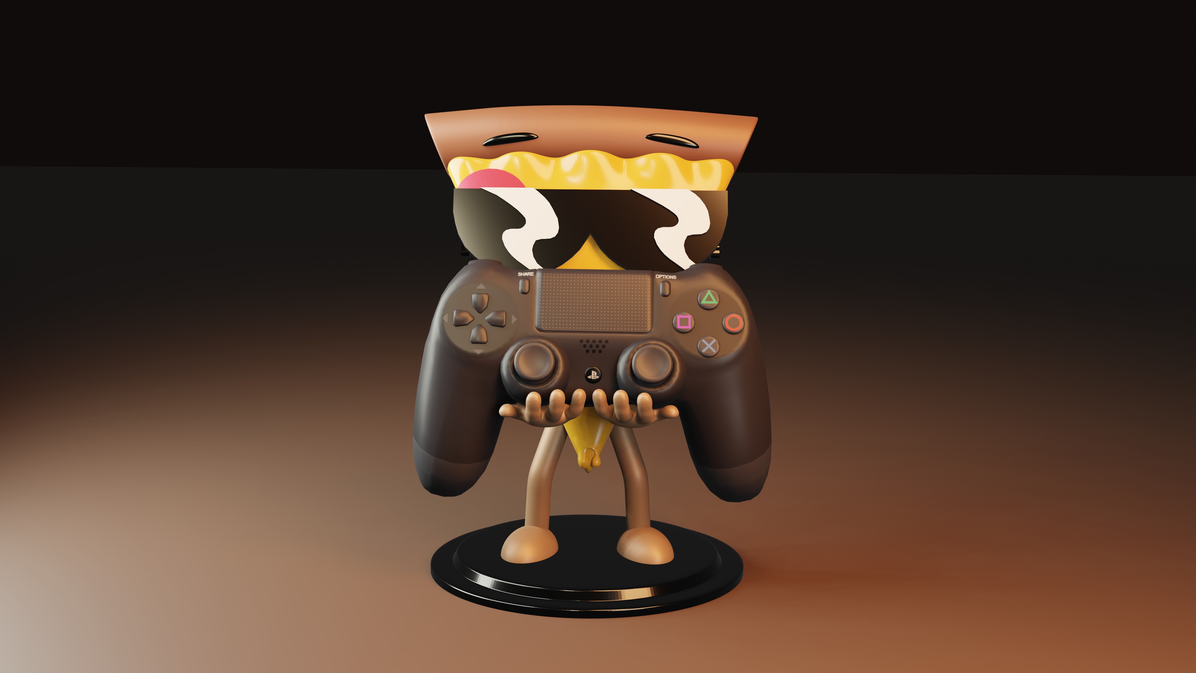 Soporte Pizza Steve para Control