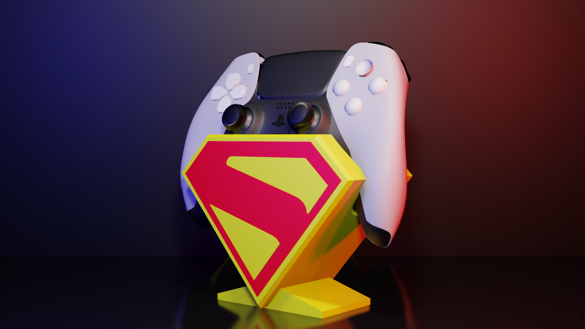 Soporte Superman Logo Control