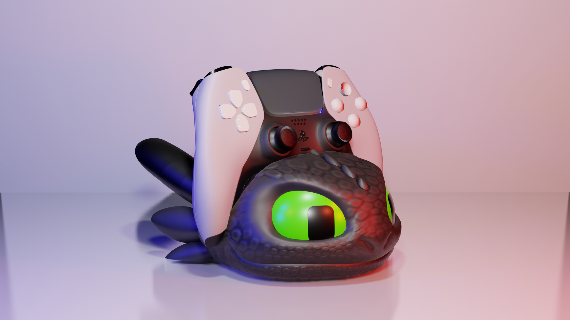 Soporte Toothless para Control