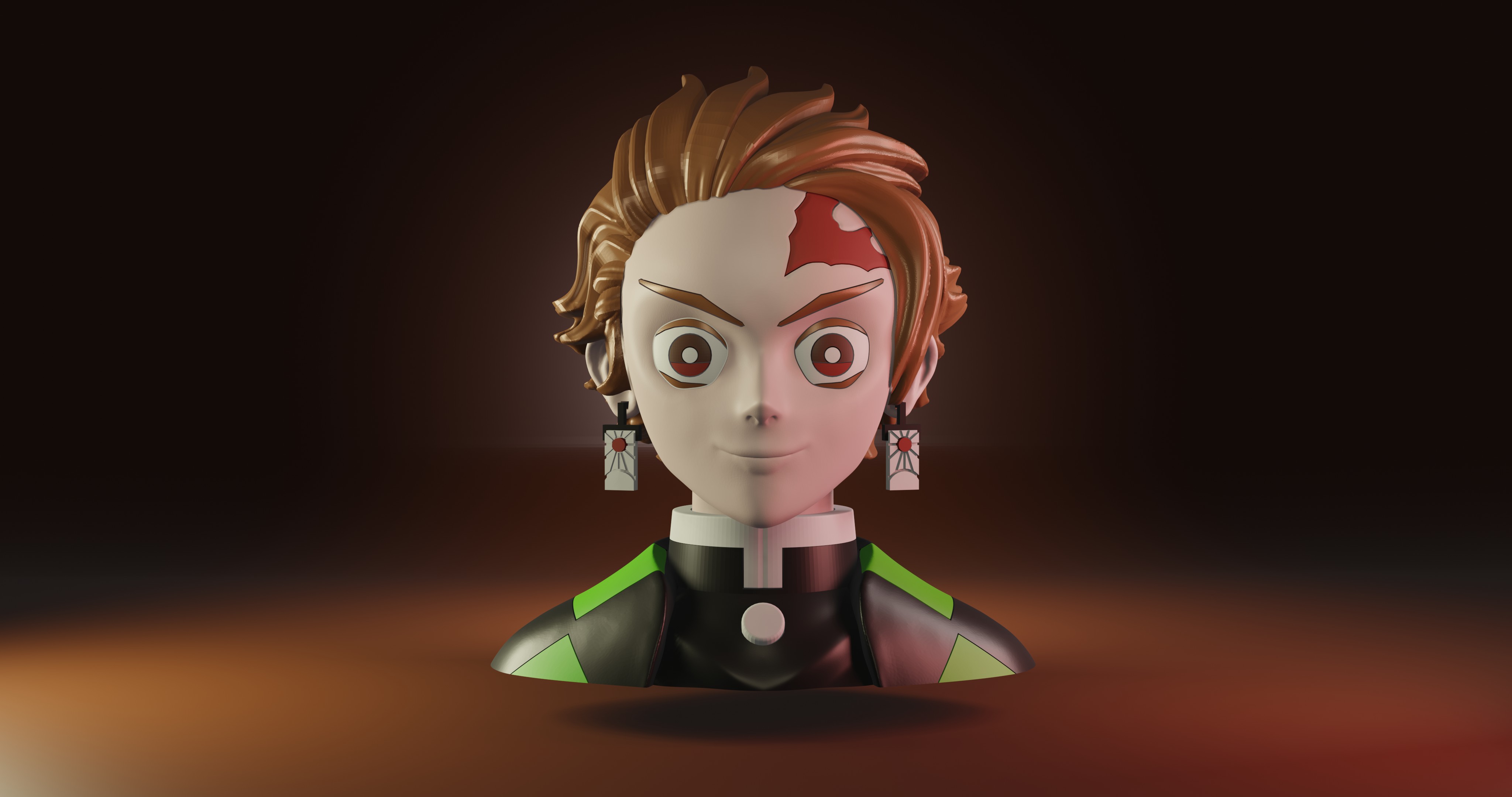 Tanjiro Torso Multiparte