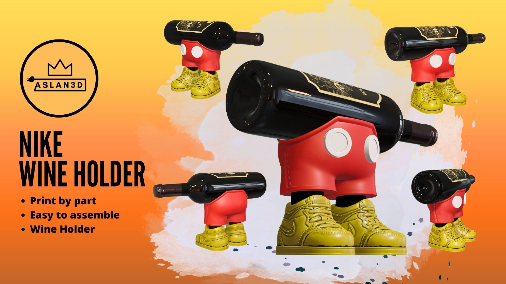 Wine Mickey Nike